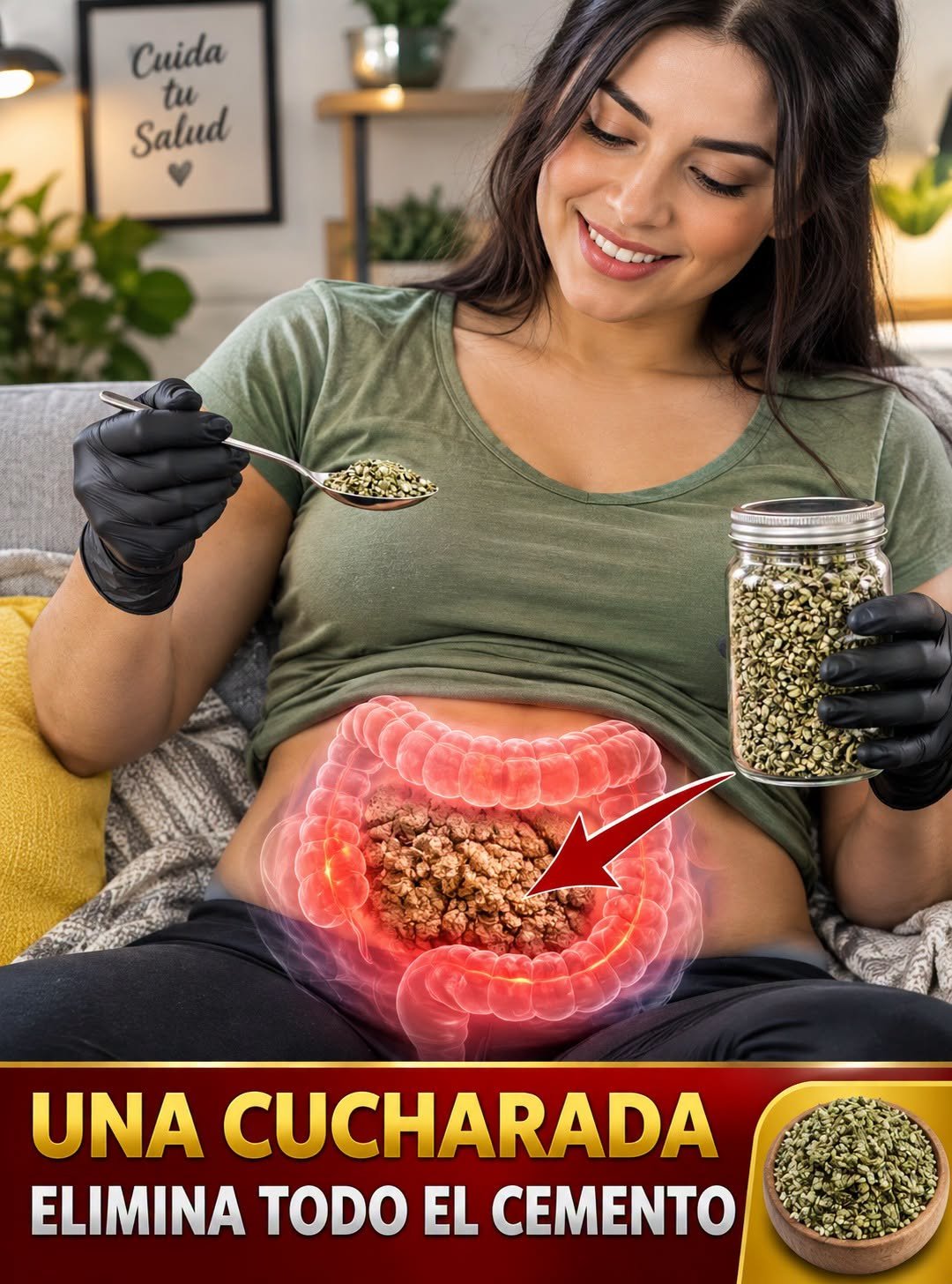 Bebida natural rica en fibra