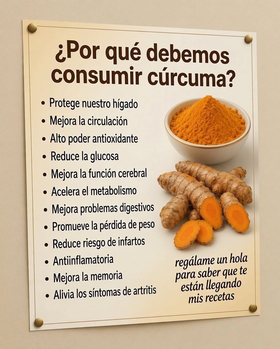Recetas de cúrcuma