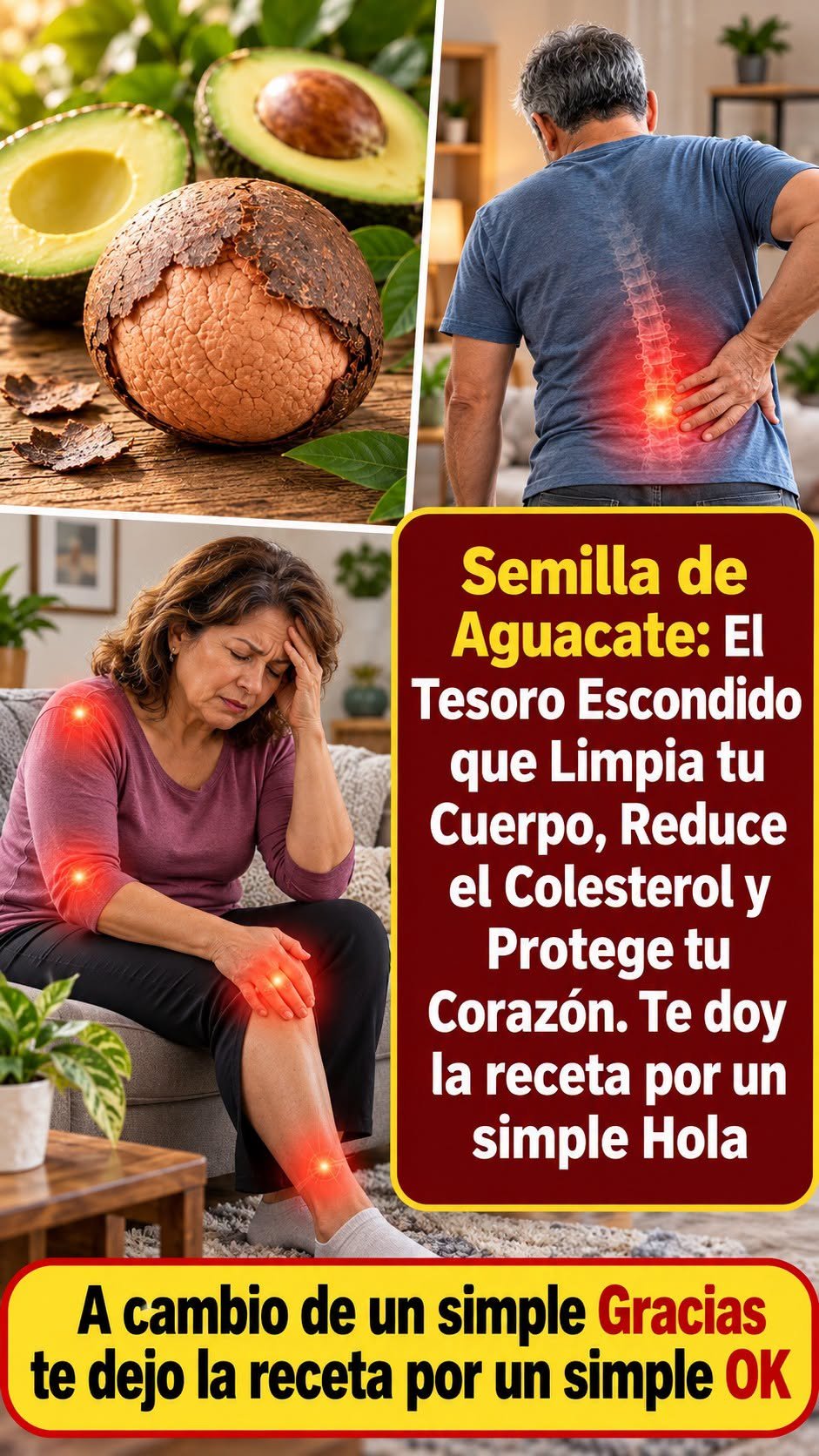 Té de Pepa de Aguacate