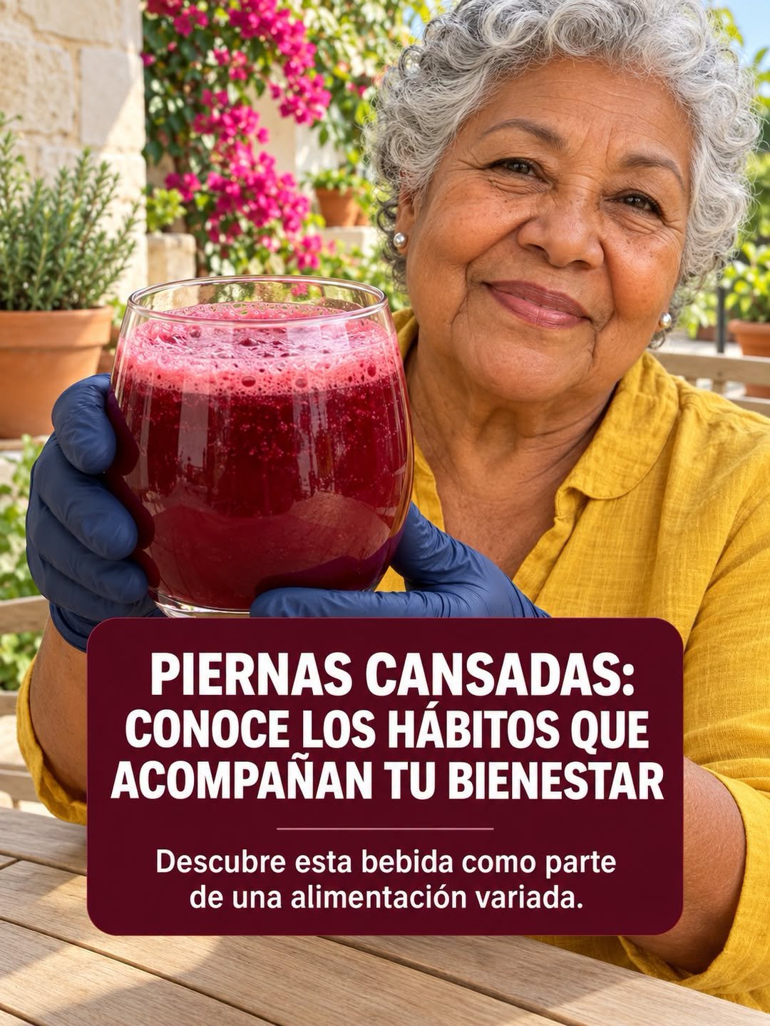 Jugo de remolacha saludable