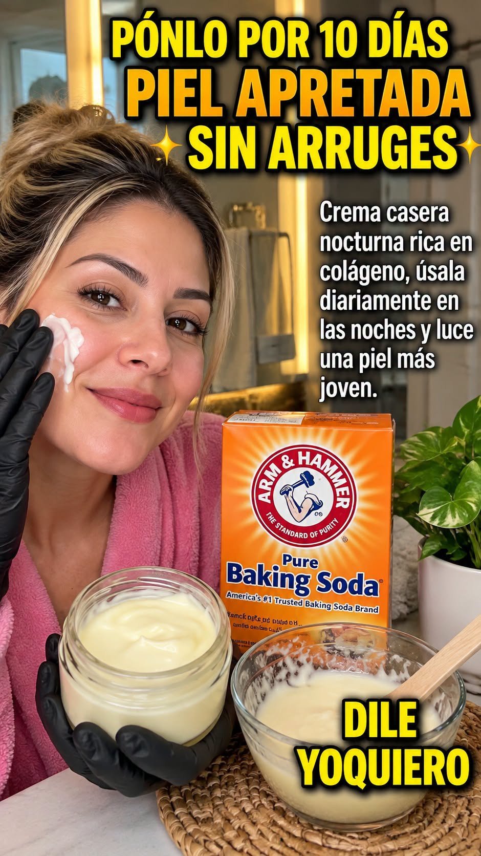 Mascarilla de Bicarbonato Casera
