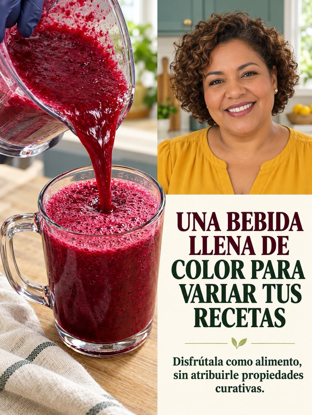 Jugo de remolacha y zanahoria
