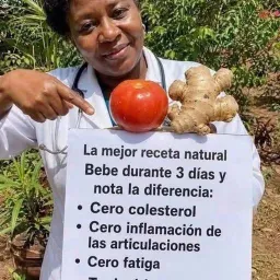 Jugo de tomate con jengibre
