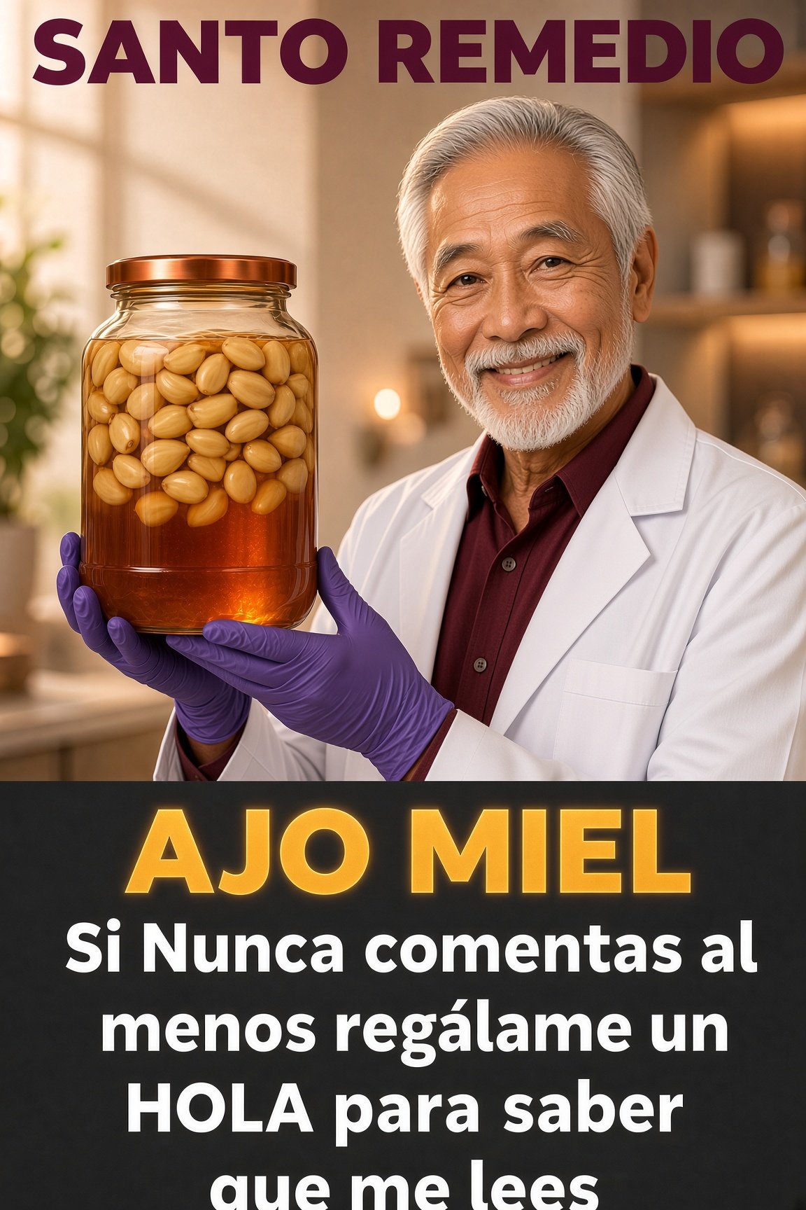 Ajo con Miel en Ayunas