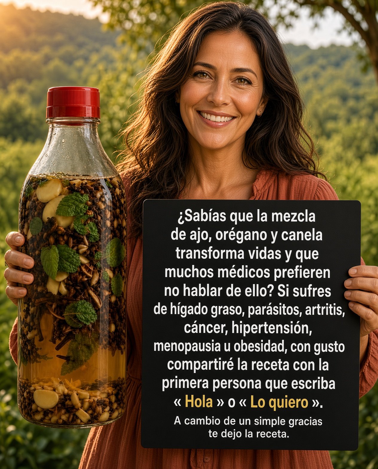 Ajo Orégano y Canela