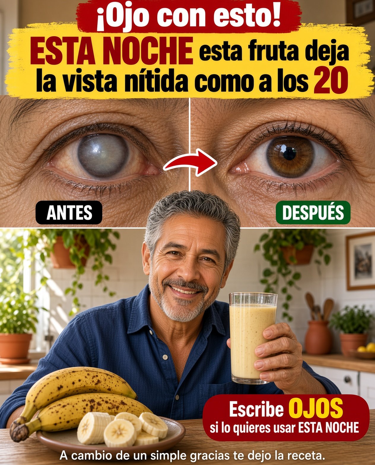 Batido de plátano