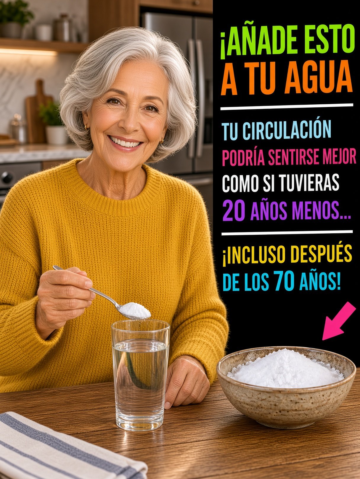 Agua con minerales