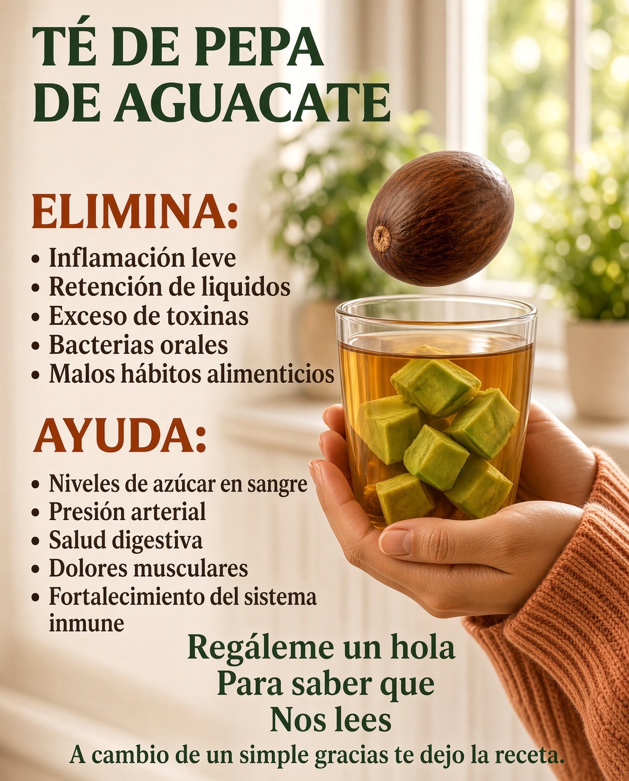 Té de Semilla de Aguacate