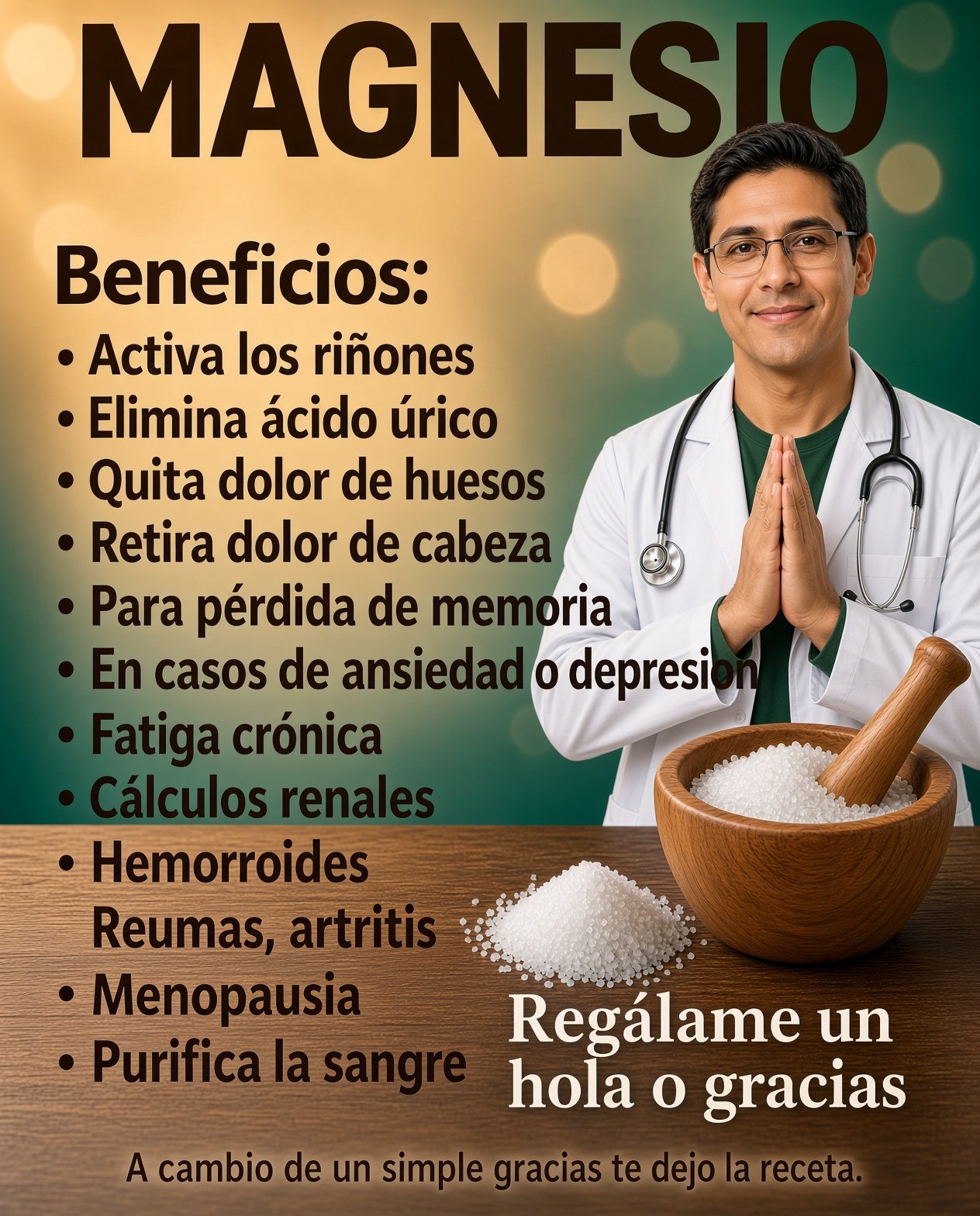 Beneficios del magnesio