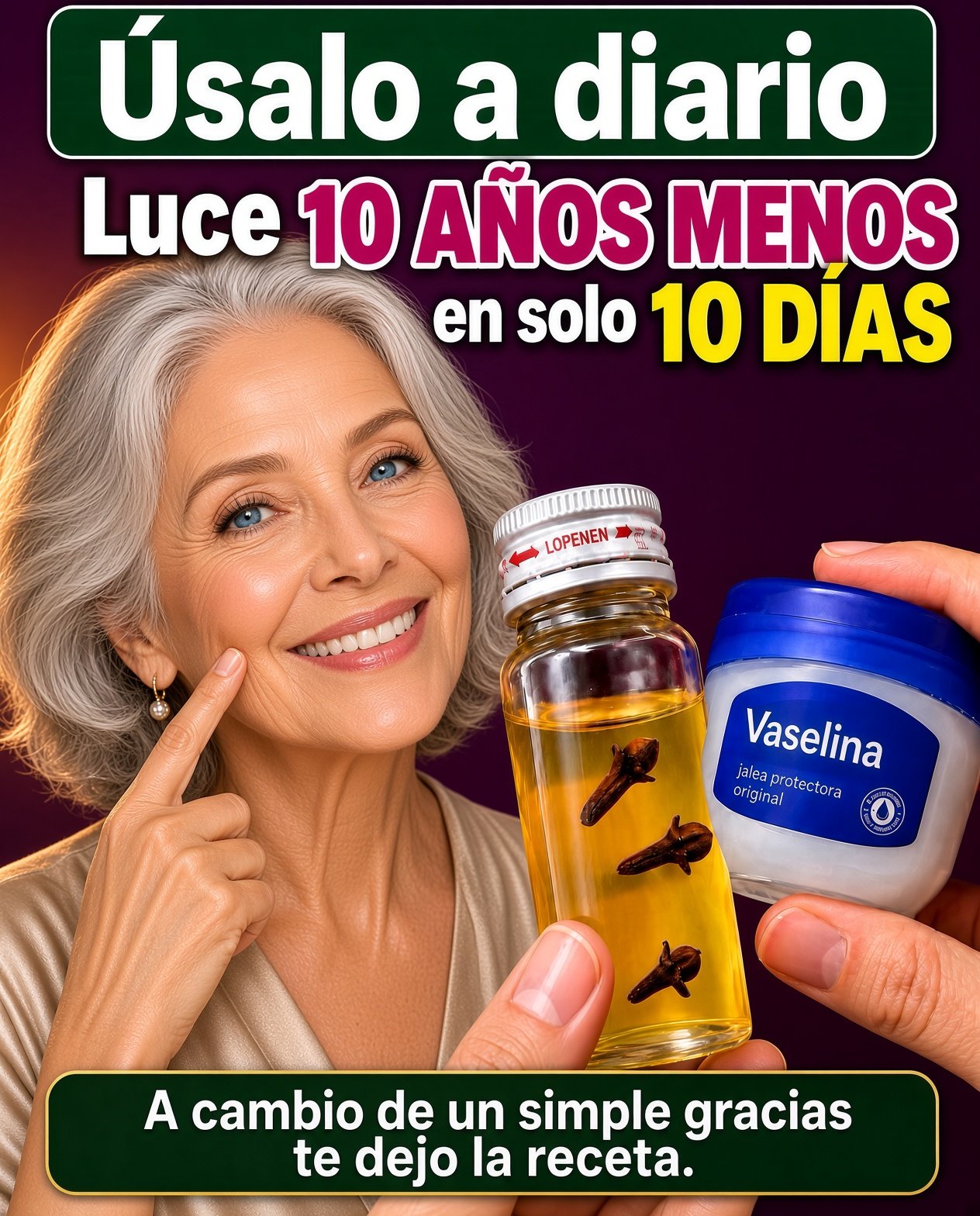 Ingredientes para colágeno casero