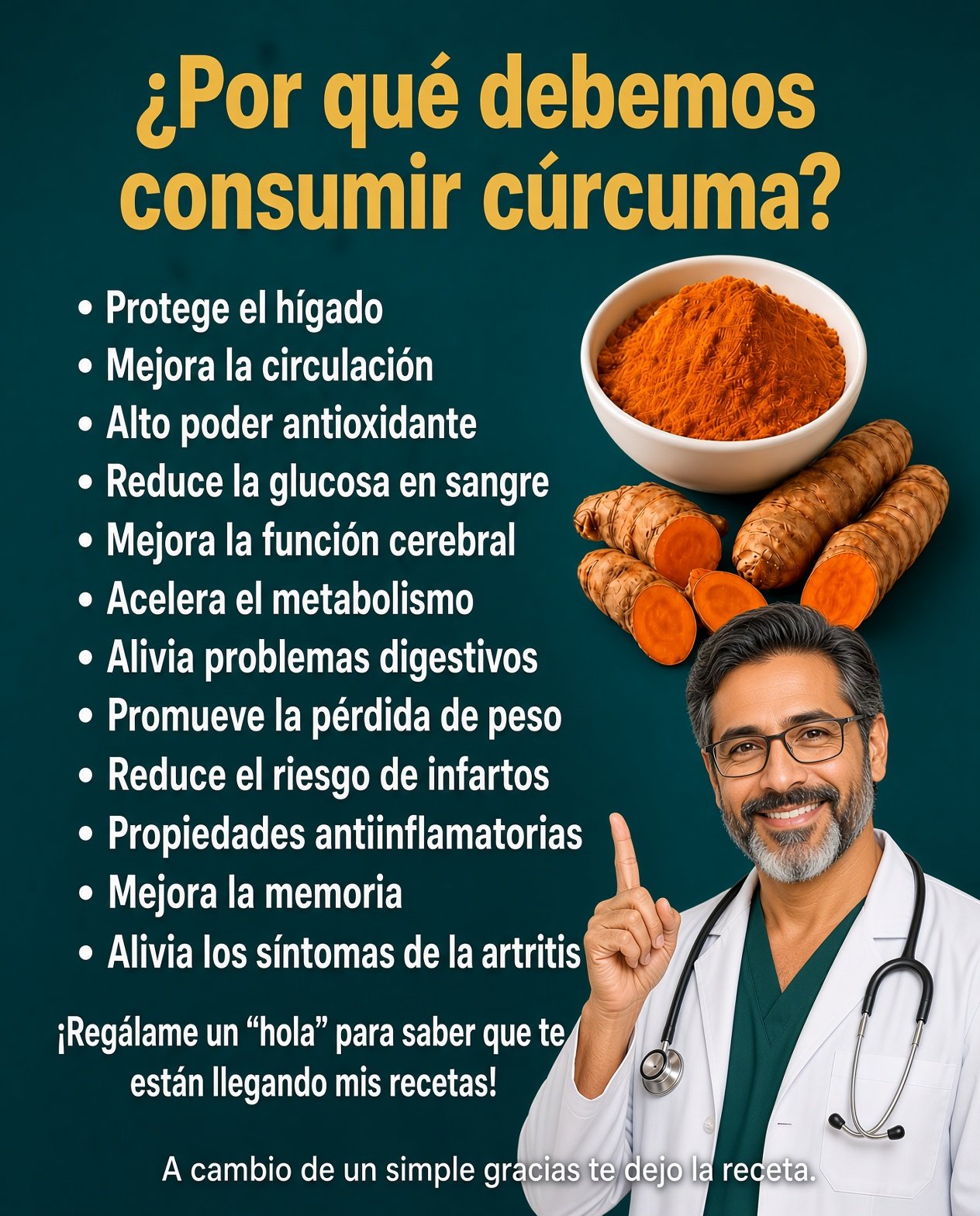Cúrcuma en la cocina