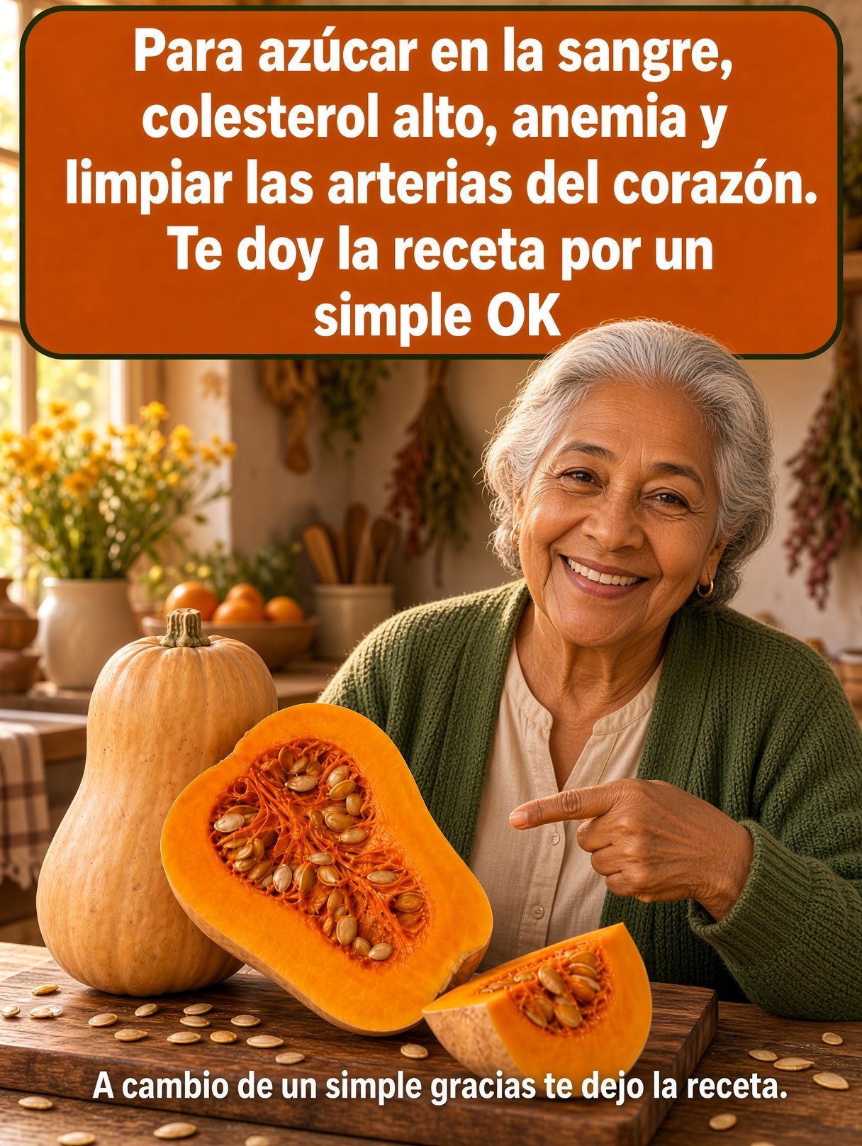 Receta de Auyama