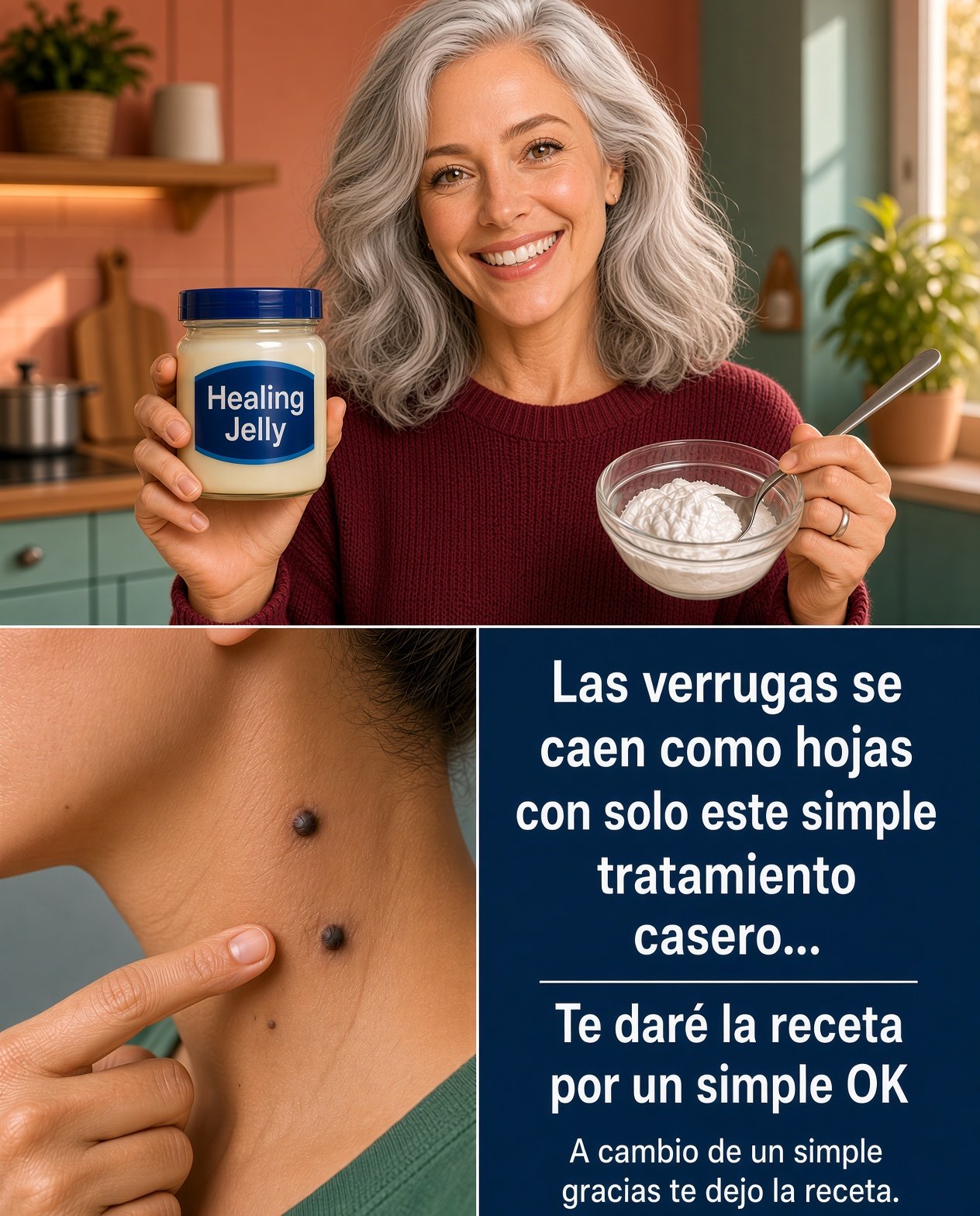 Vaselina como tratamiento para verrugas