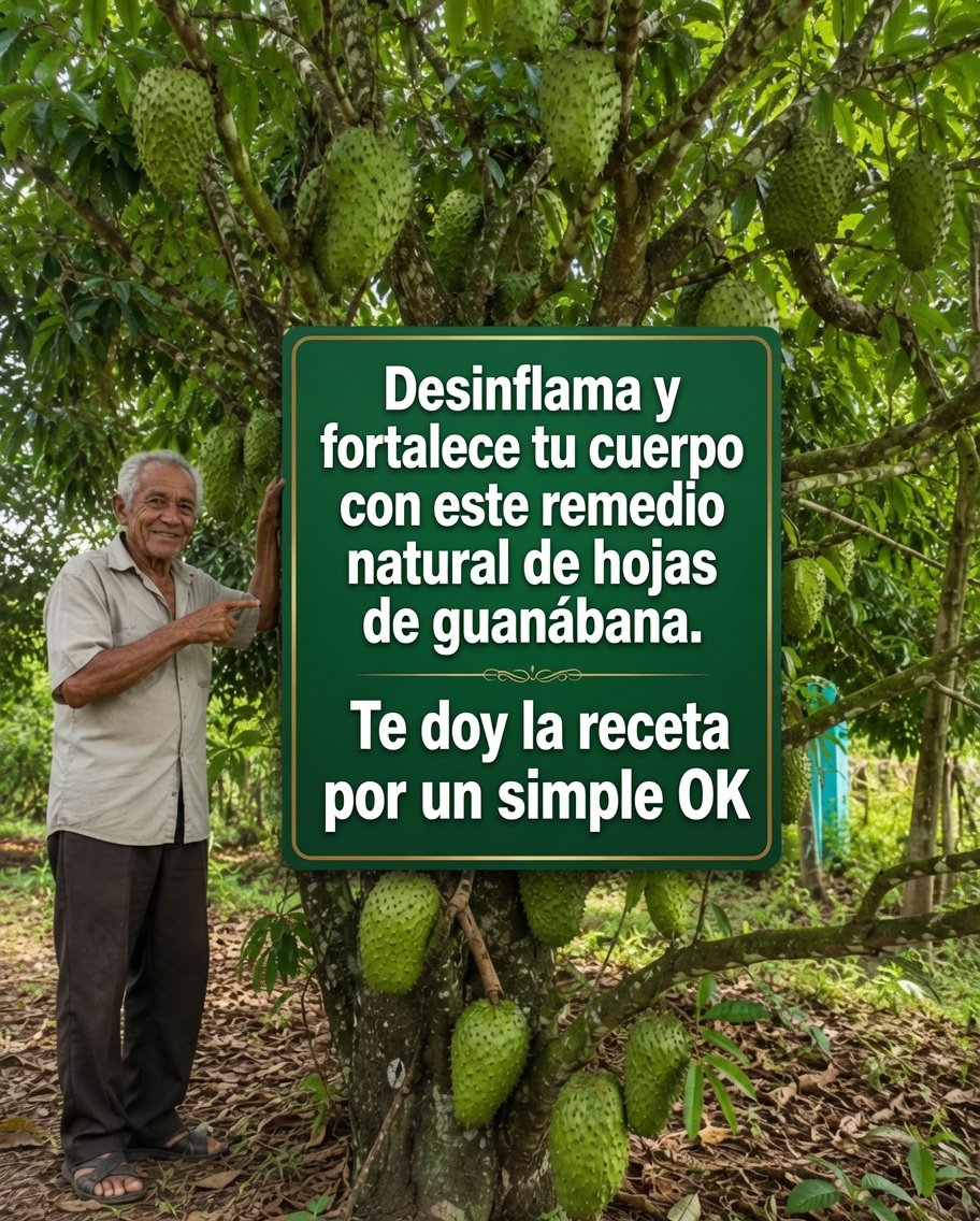 Té de hojas de guanábana