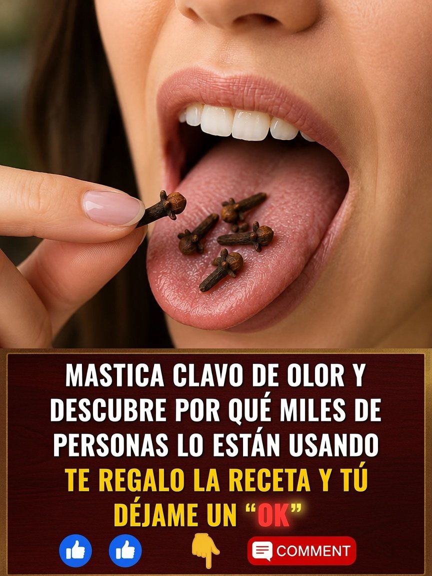 Clavo de Olor en la lengua