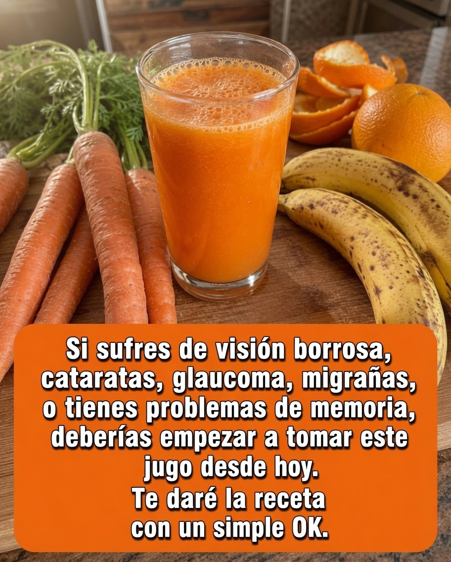 Jugo Natural para Mejorar la Visión