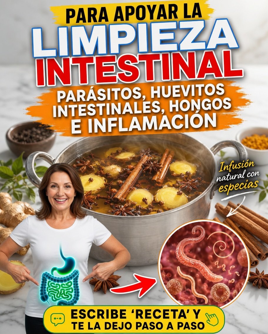 Infusión Natural para la limpieza intestinal
